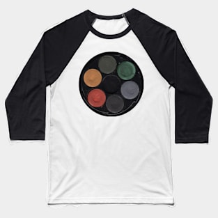 Watercolor wheel Baseball T-Shirt
